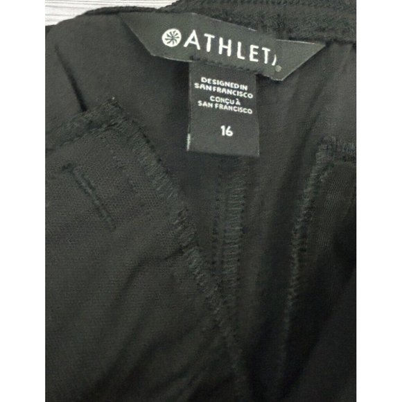 NWT $139 Athleta Sz16 Flat Black Trekkie Convertible Hiking 3 in1 Scrunch Ankle - Picture 8 of 13